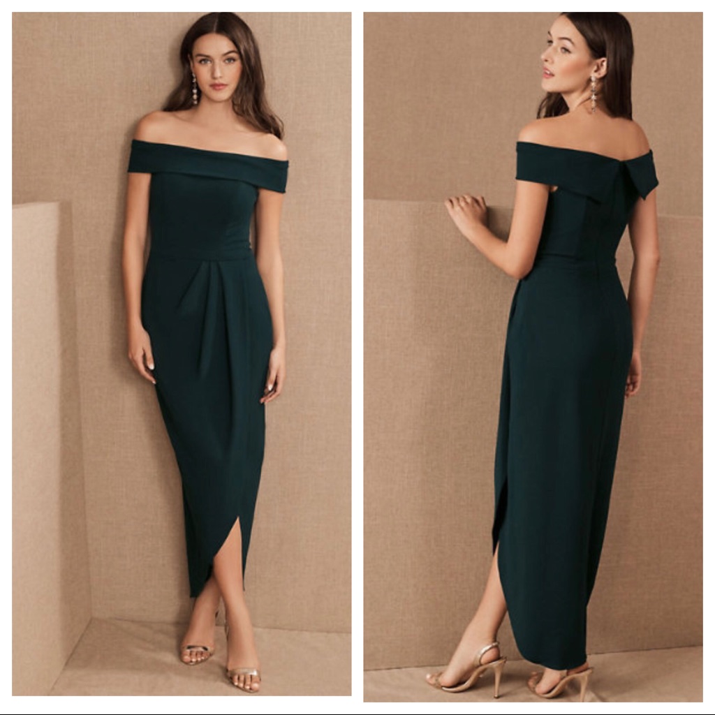 Nwt Bhldn Thompson Off-The-Shoulder Dress Z472-1